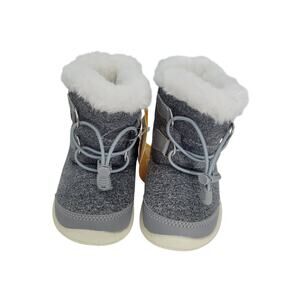 BMCITYBM Toddler Gray Winter Snow Boots Size 5 NWT 101726-1436